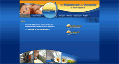 Desktop Screenshot of physiotherapie-ludwig.de